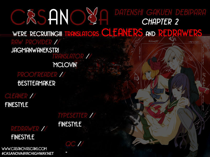 Datenshi Gakuen Debipara Chapter 2 page 1 - Chapter 2 : Carved Seal
