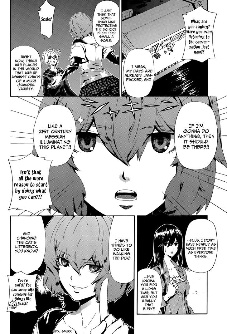 Datenshi Gakuen Debipara Chapter 5 page 9 - Chapter 5 : The Demon of Flame