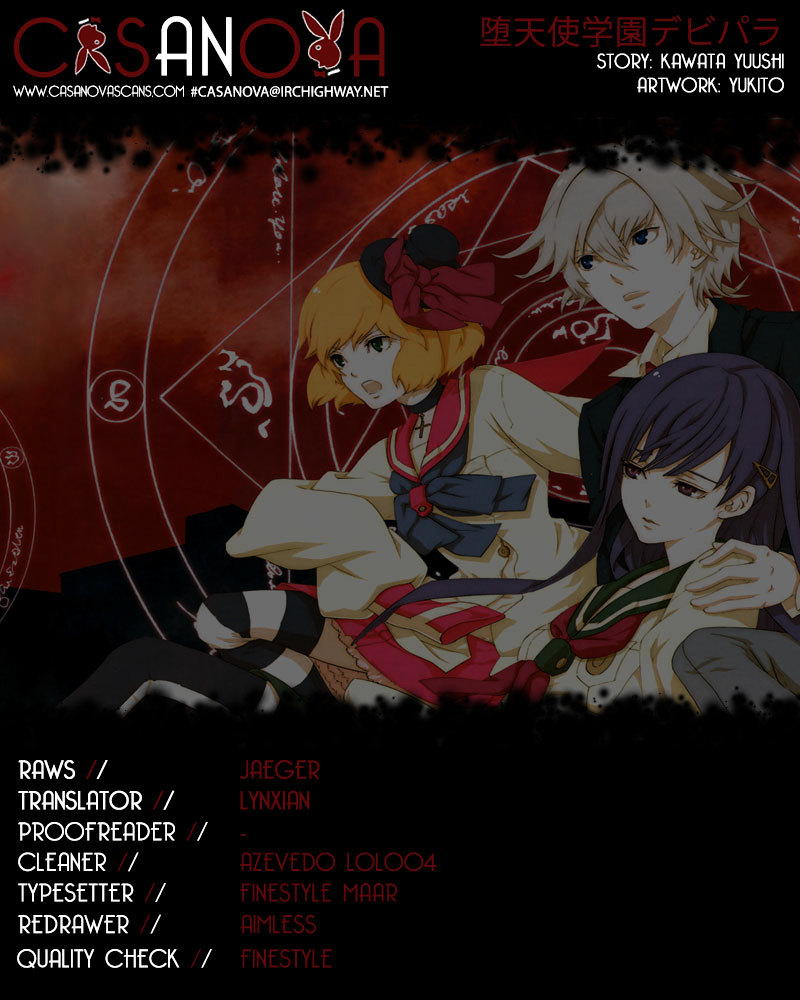 Datenshi Gakuen Debipara Chapter 6 page 1 - Chapter 6 : A Maiden's Suspicions