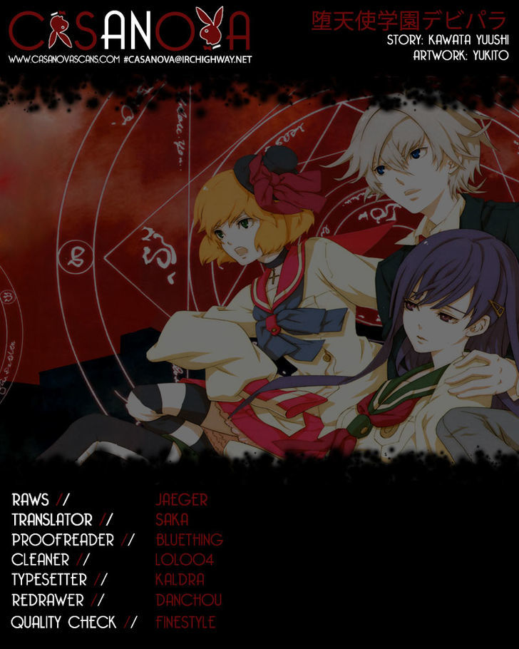 Datenshi Gakuen Debipara Chapter 7 page 1 - Chapter 7 : The Courage Of Fire