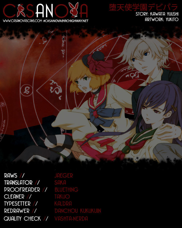 Datenshi Gakuen Debipara Chapter 9 page 1 - Chapter 9 : The Truth