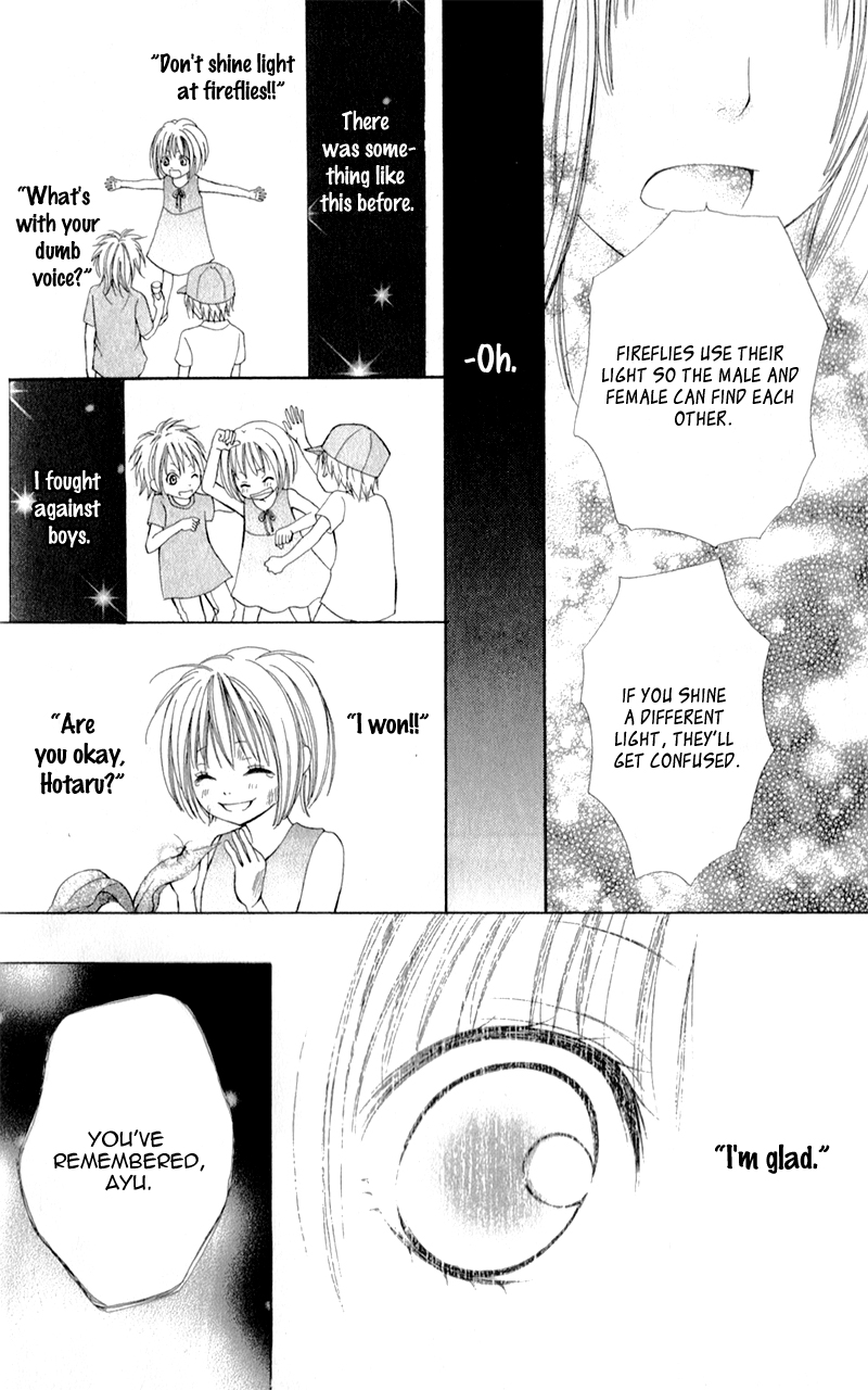 Datte, Kimi ga Warau kara. Chapter 5.2 page 32 - Chapter 5 v2 : You, the Firefly (Hotaru no Kimi) [End]