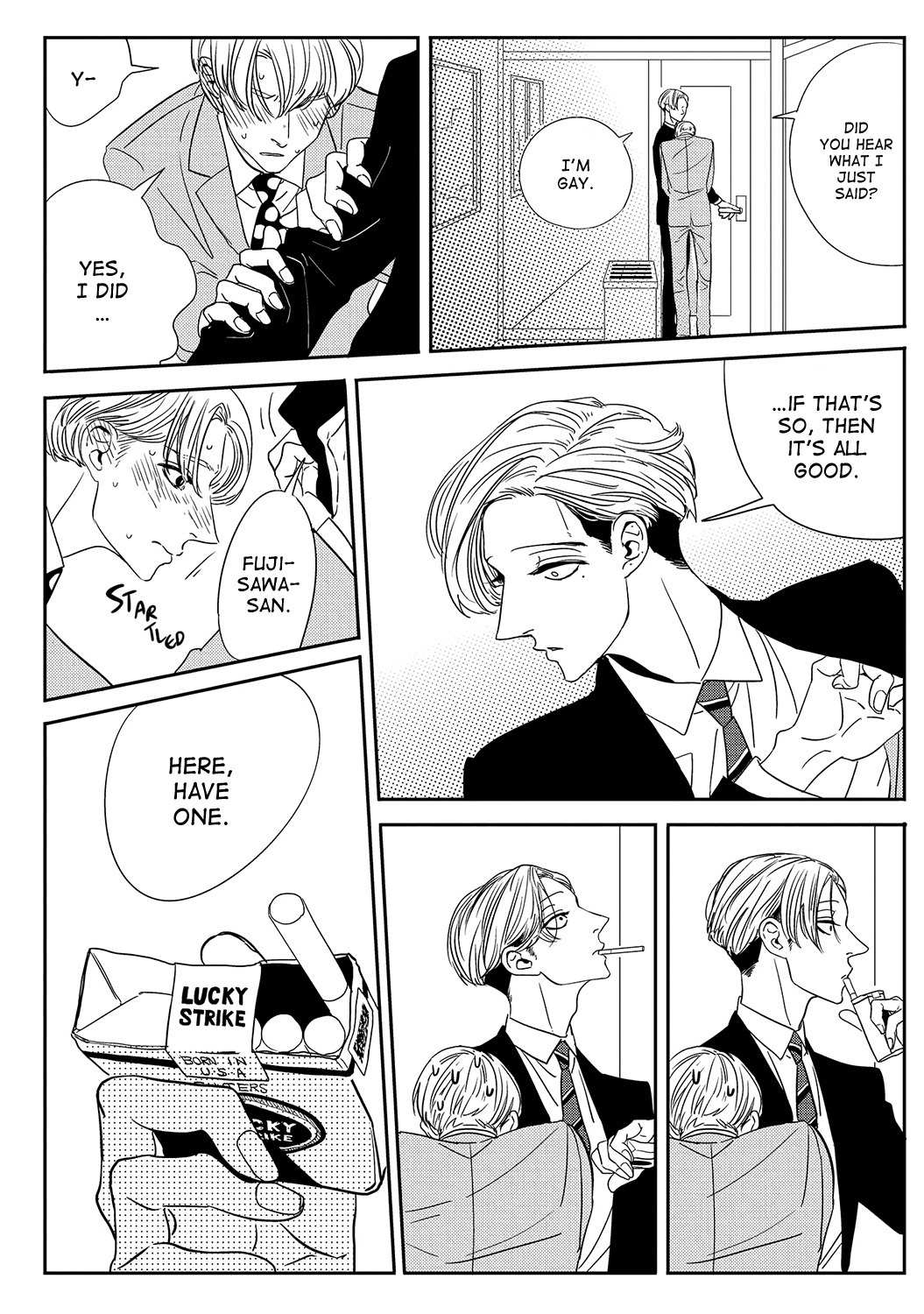 Datte, Oishii no ga Warui. Chapter 1 page 11 - Chapter 1: SMOKING ROOM