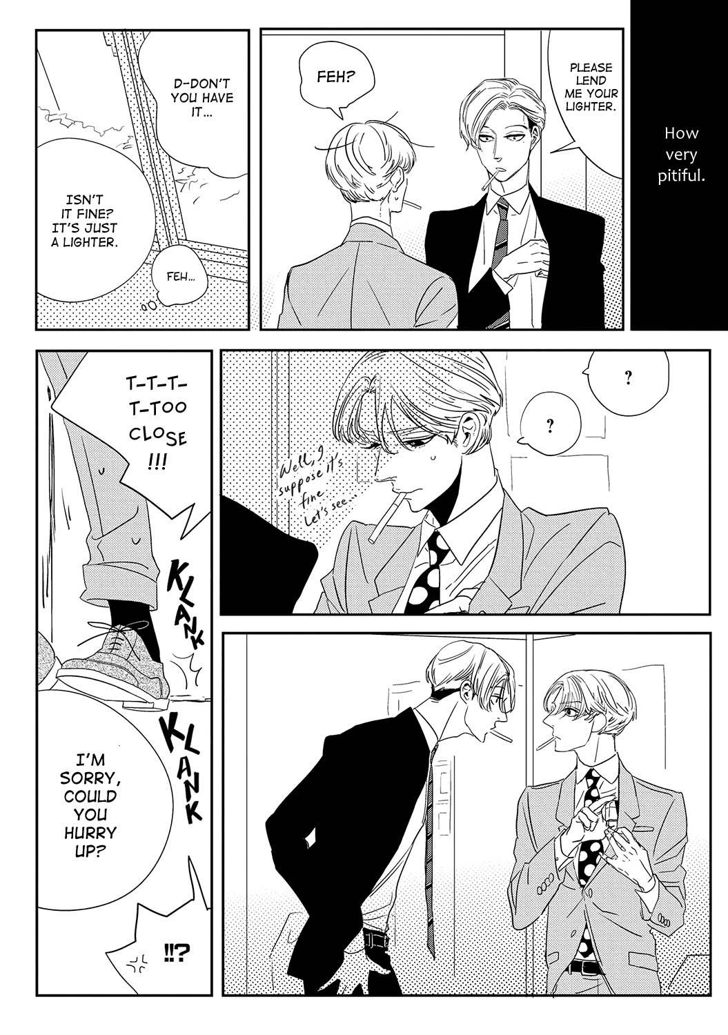 Datte, Oishii no ga Warui. Chapter 1 page 13 - Chapter 1: SMOKING ROOM