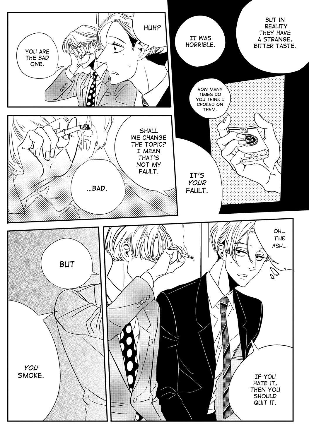 Datte, Oishii no ga Warui. Chapter 1 page 18 - Chapter 1: SMOKING ROOM