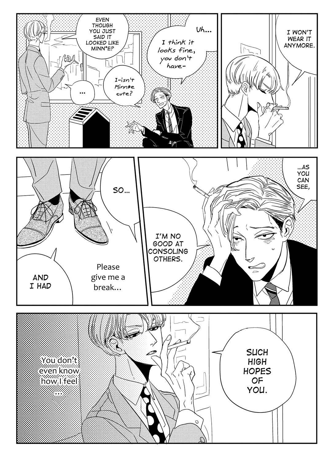Datte, Oishii no ga Warui. Chapter 1 page 7 - Chapter 1: SMOKING ROOM