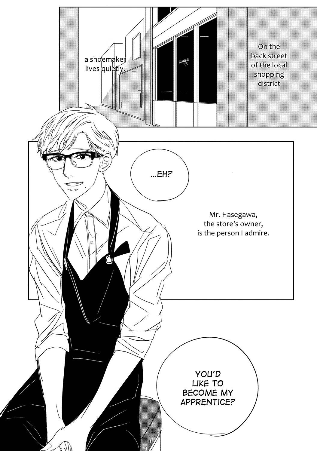 Datte, Oishii no ga Warui. Chapter 3 page 4 - Chapter 3: Twisted Shoe Sole