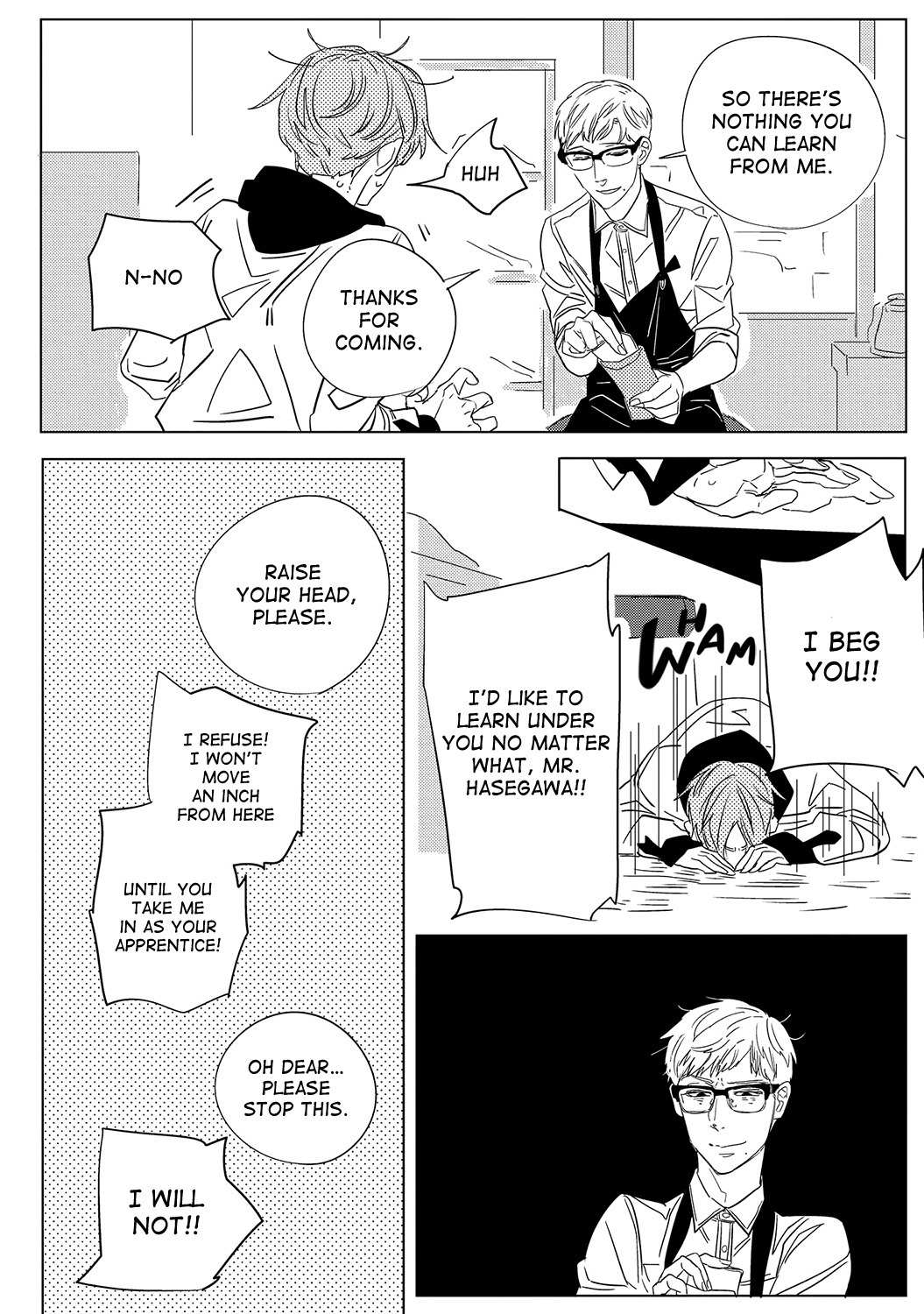 Datte, Oishii no ga Warui. Chapter 3 page 6 - Chapter 3: Twisted Shoe Sole