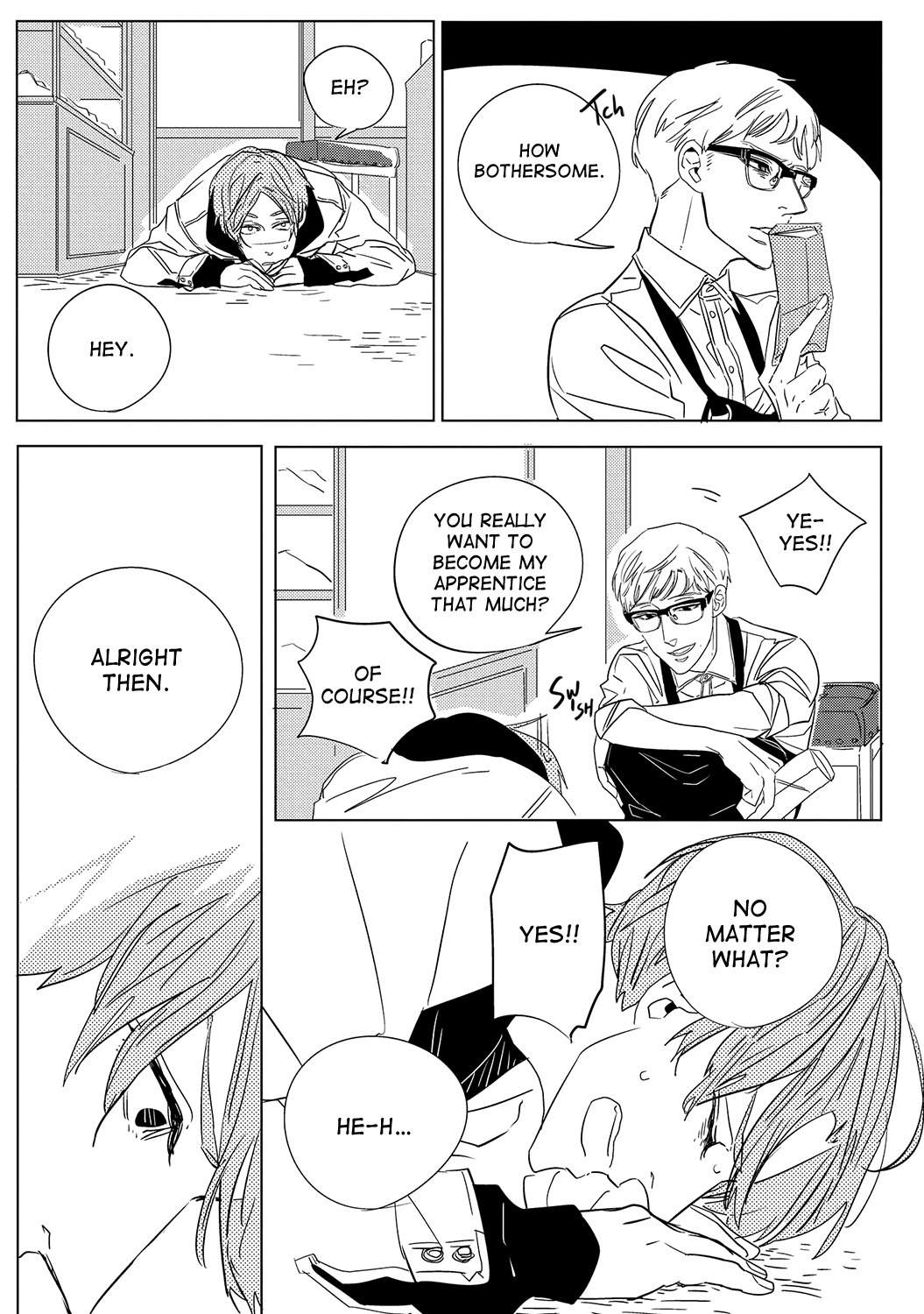 Datte, Oishii no ga Warui. Chapter 3 page 7 - Chapter 3: Twisted Shoe Sole