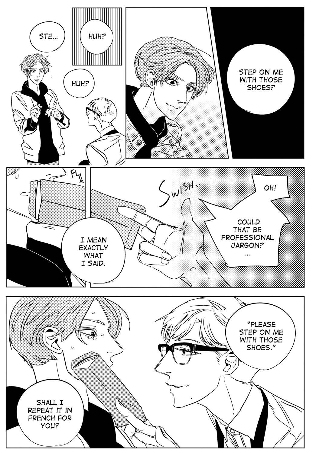 Datte, Oishii no ga Warui. Chapter 3 page 9 - Chapter 3: Twisted Shoe Sole