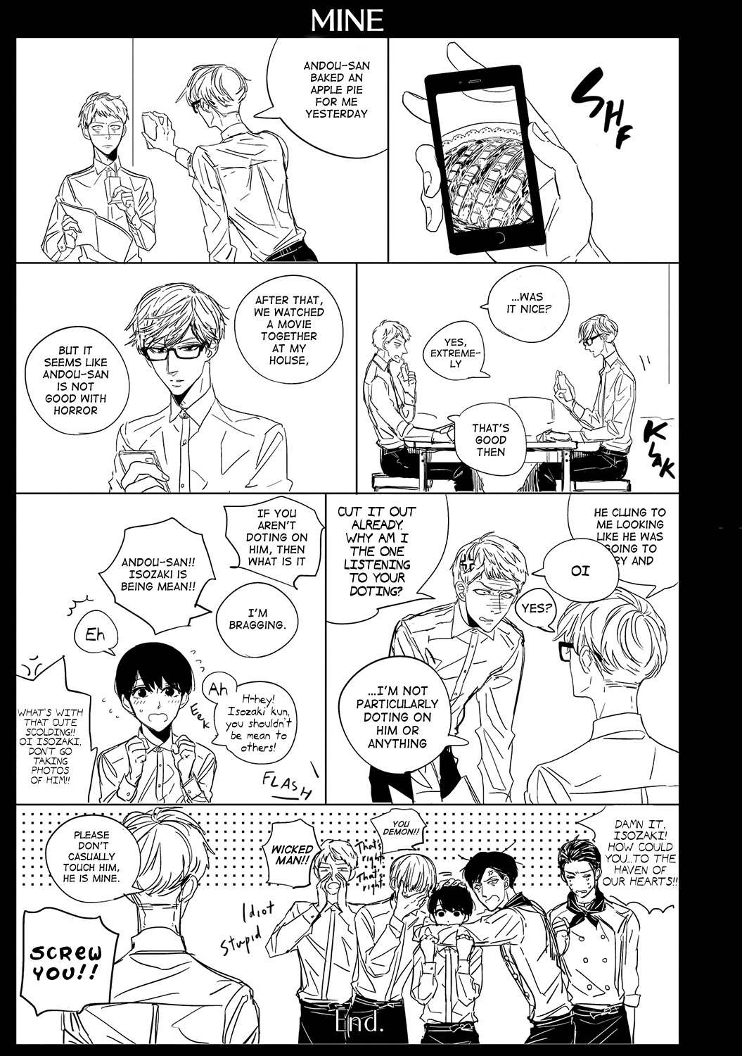 Datte, Oishii no ga Warui. Chapter 4 page 35 - Chapter 4: Nonfiction Red