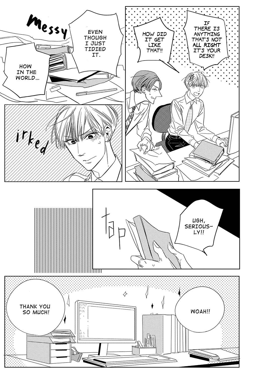 Datte, Oishii no ga Warui. Chapter 5 page 3 - Chapter 5: Dancing on your Desk