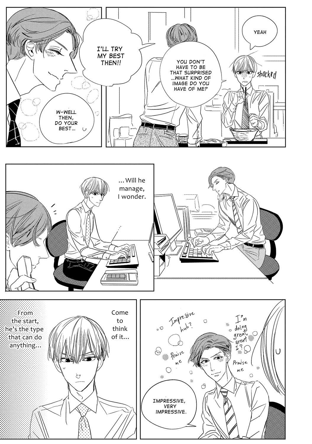 Datte, Oishii no ga Warui. Chapter 5 page 9 - Chapter 5: Dancing on your Desk