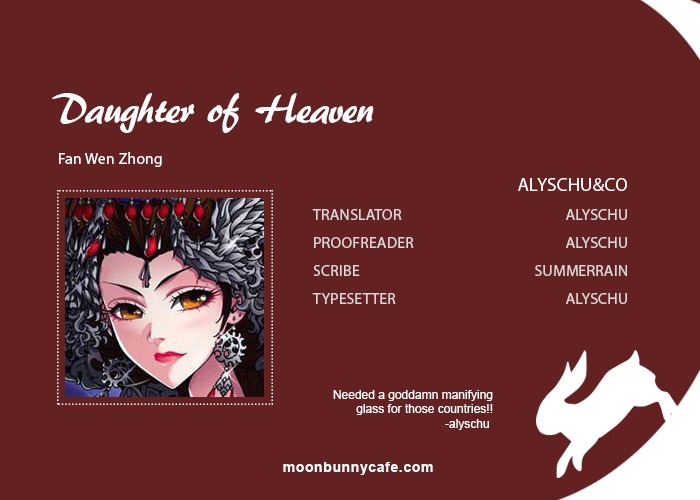 Daughter of Heaven Chapter 2 page 1 - Chapter 2: Coercion