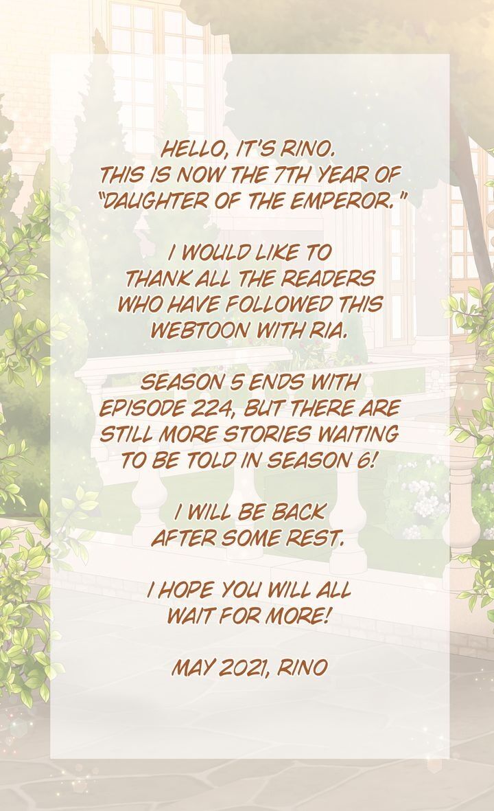 Daughter of the Emperor Chapter 224 page 64 - Chapter 224: [End of Season 5]