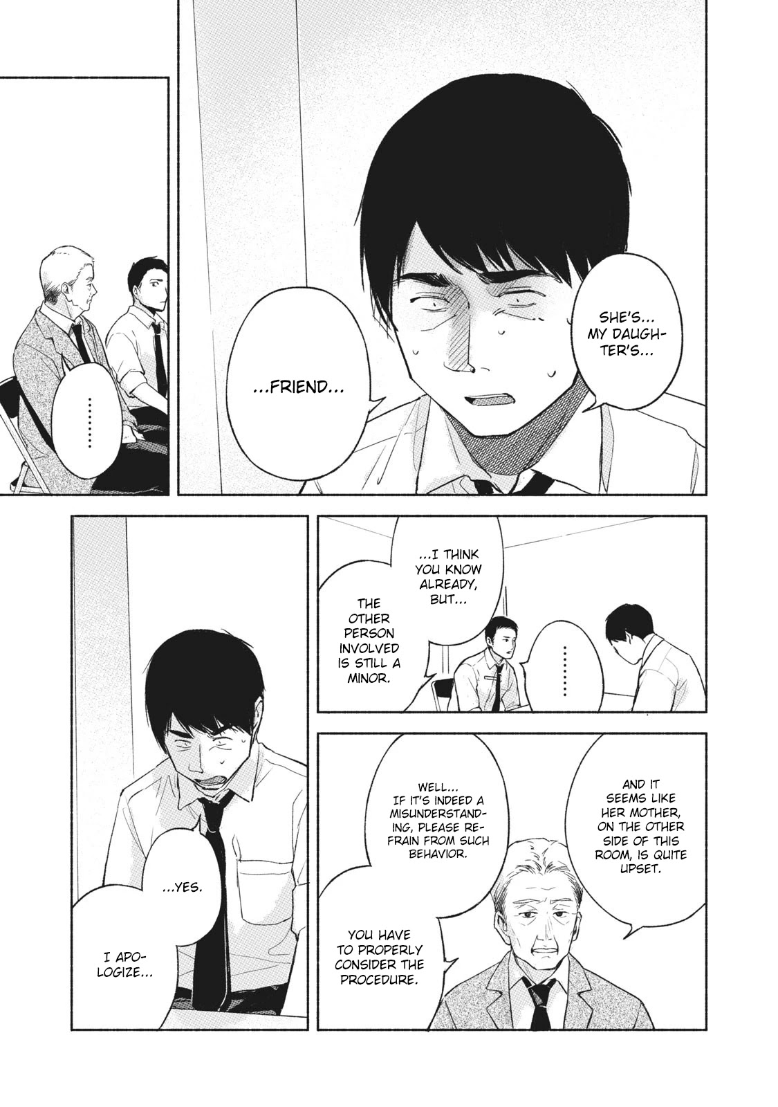 Daughter's Friend Chapter 50 page 9 - Chapter 50: Questioning