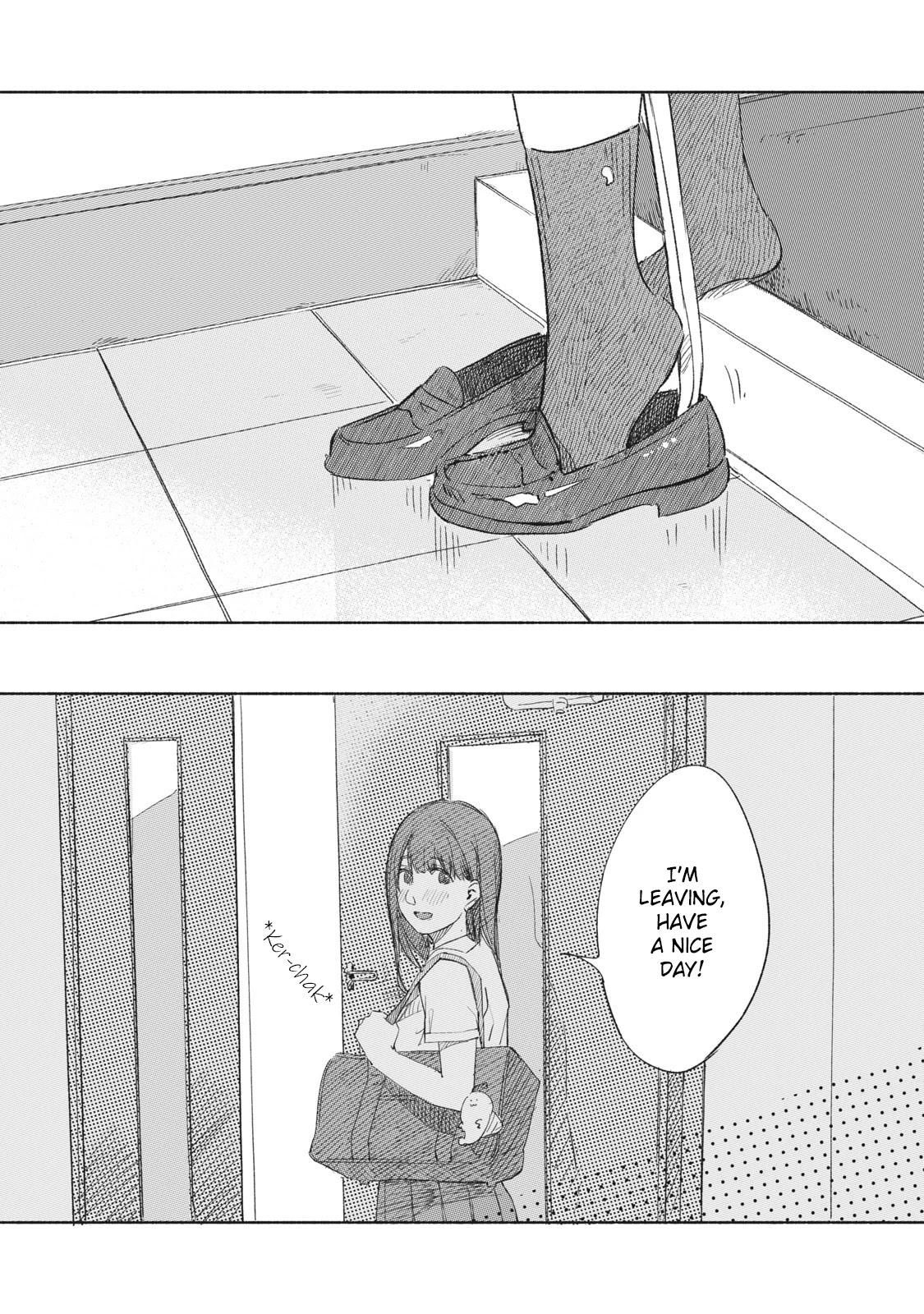 Daughter's Friend Chapter 53.5 page 4 - Chapter 53.5: Koto-chan's morning routine