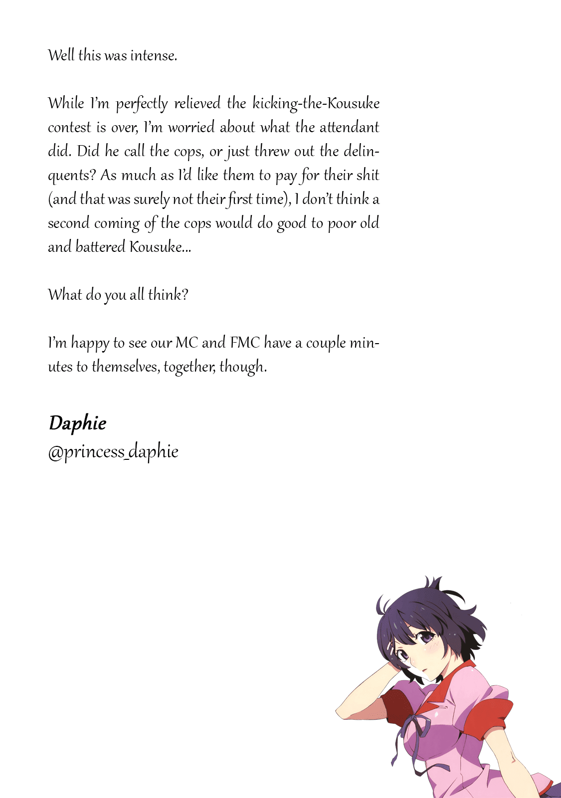 Daughter's Friend Chapter 57 page 23 - Chapter 57: Answer