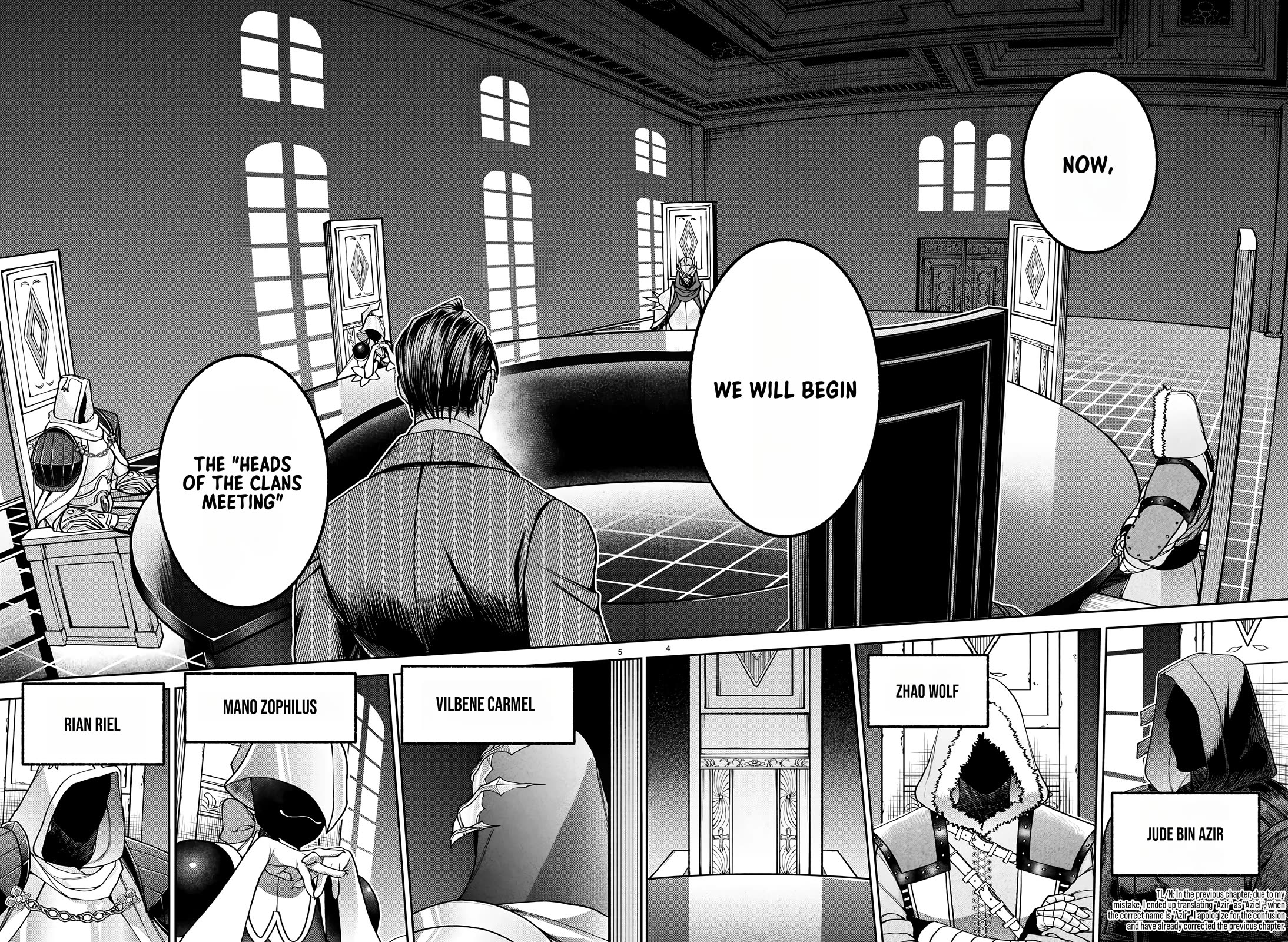 Davre's Crown Chapter 10 page 6 - Chapter 10: Heads of the Clans Meeting: Stirring