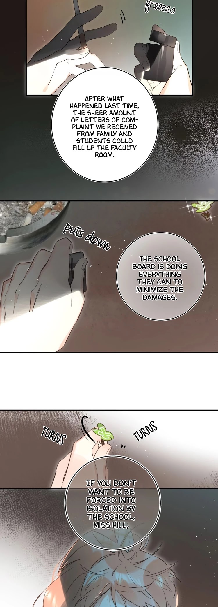 Dawn The Teen Witch Chapter 36 page 11 - Chapter 36: Don’t be scared, don’t be scared…