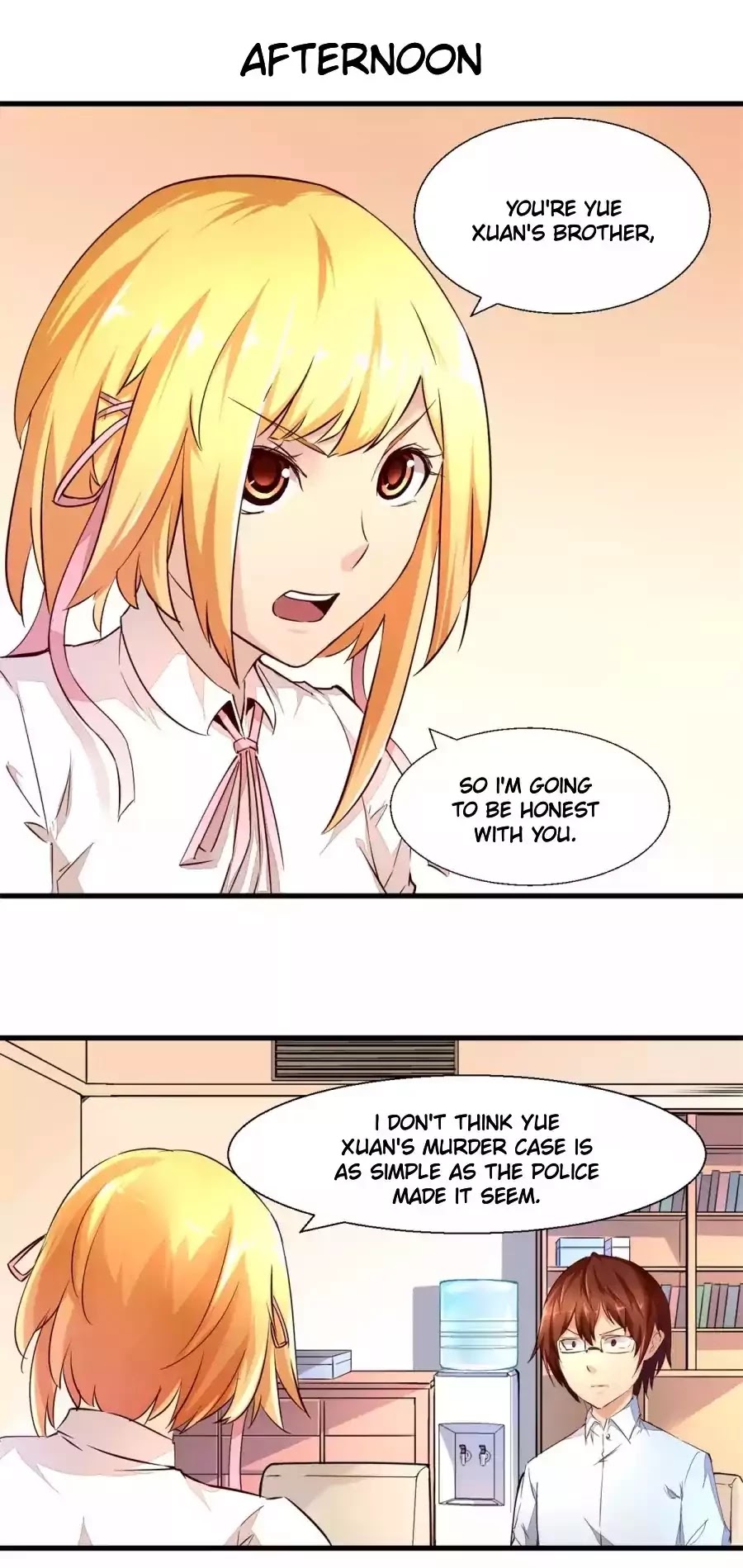 Day 100 of My Sister's Disappearance Chapter 10 page 1 - Chapter 10: Unexpected (Part 1)