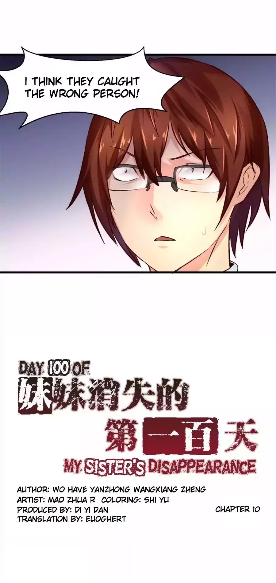 Day 100 of My Sister's Disappearance Chapter 10 page 2 - Chapter 10: Unexpected (Part 1)