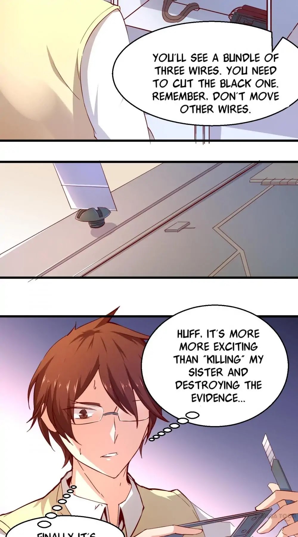 Day 100 of My Sister's Disappearance Chapter 38 page 18 - Chapter 38