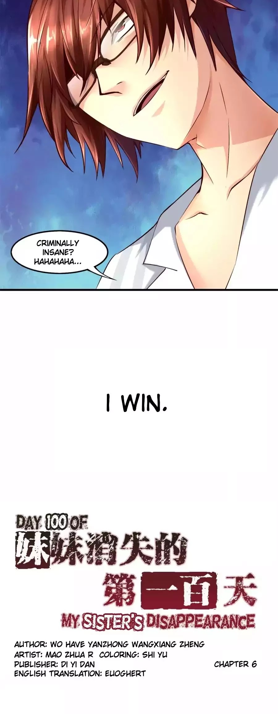 Day 100 of My Sister's Disappearance Chapter 6 page 2 - Chapter 6: 100 Days Later (Part 1)