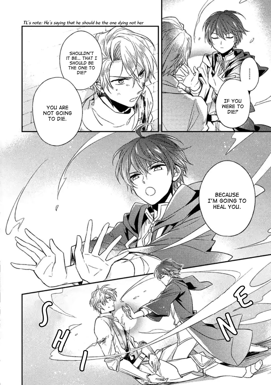 Daybreak: The Crossdressing Female Magician and the Golden Knight Chapter 1 page 17 - Chapter 1