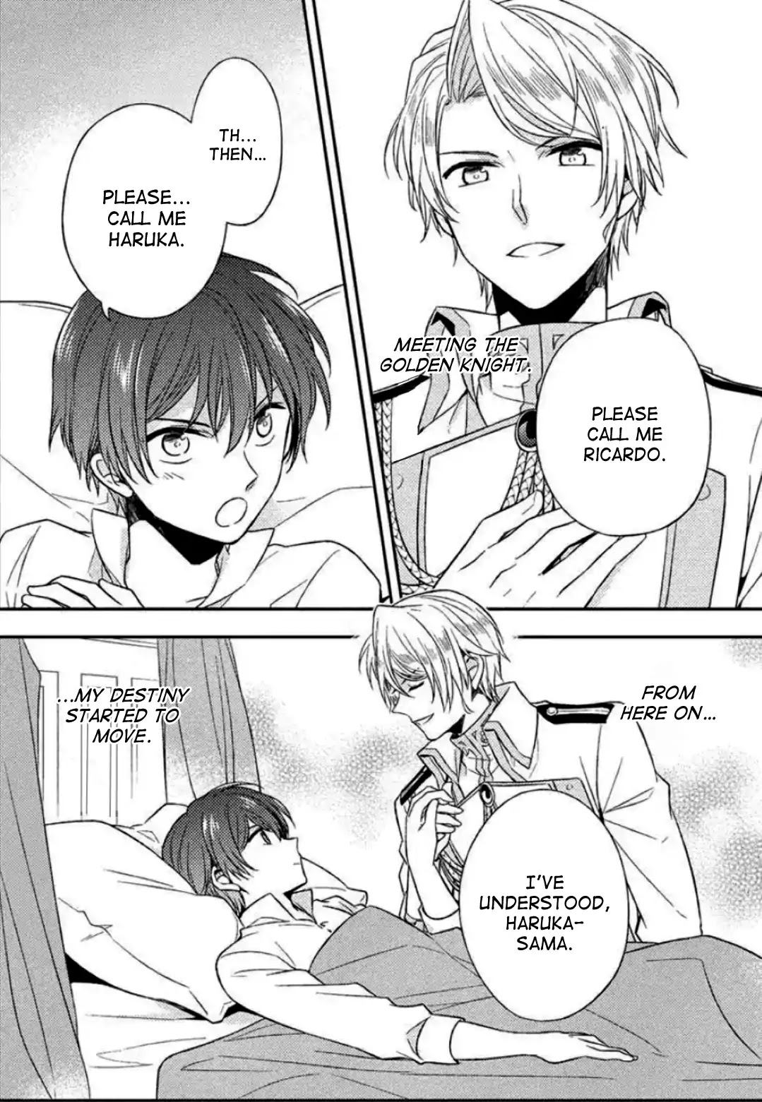 Daybreak: The Crossdressing Female Magician and the Golden Knight Chapter 1 page 35 - Chapter 1