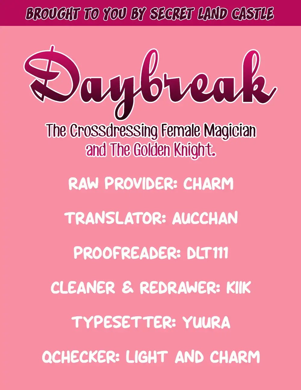 Daybreak: The Crossdressing Female Magician and the Golden Knight Chapter 1 page 36 - Chapter 1