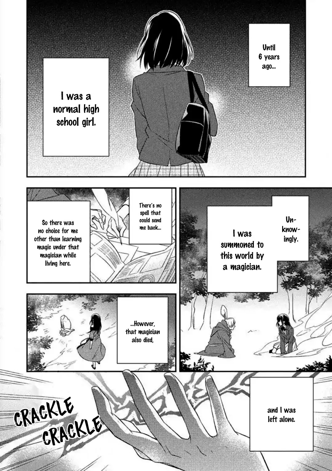Daybreak: The Crossdressing Female Magician and the Golden Knight Chapter 1 page 5 - Chapter 1