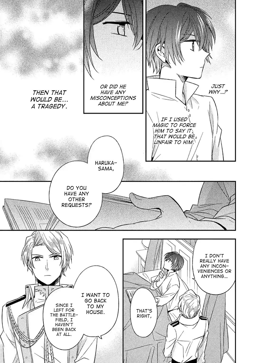 Daybreak: The Crossdressing Female Magician and the Golden Knight Chapter 2 page 14 - Chapter 2