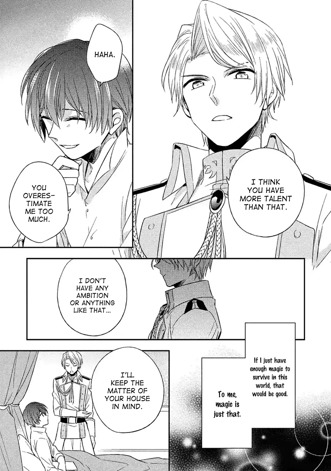 Daybreak: The Crossdressing Female Magician and the Golden Knight Chapter 2 page 16 - Chapter 2
