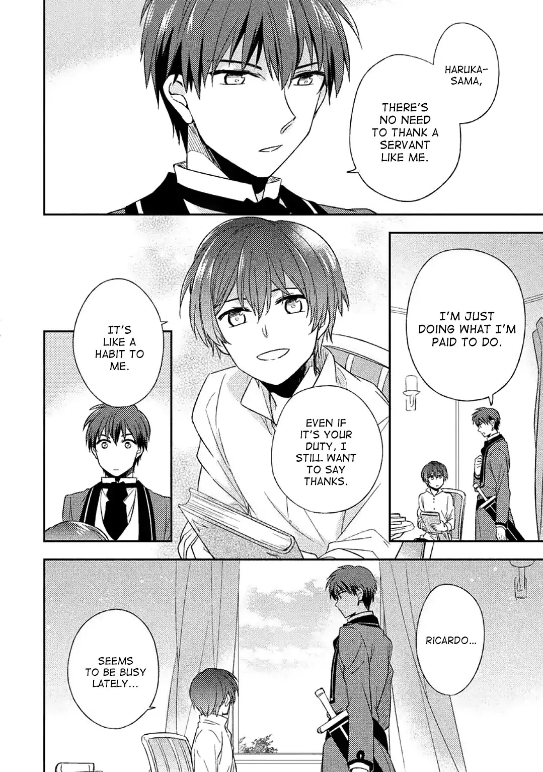 Daybreak: The Crossdressing Female Magician and the Golden Knight Chapter 2 page 21 - Chapter 2