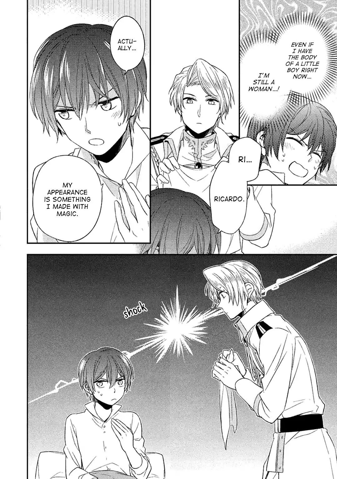 Daybreak: The Crossdressing Female Magician and the Golden Knight Chapter 2 page 5 - Chapter 2