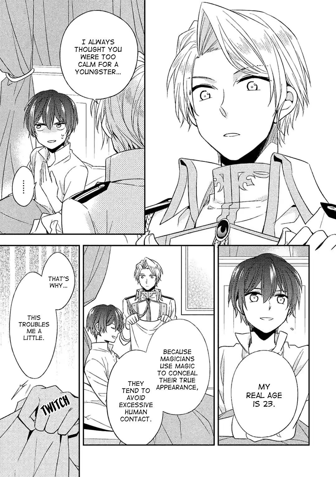 Daybreak: The Crossdressing Female Magician and the Golden Knight Chapter 2 page 6 - Chapter 2