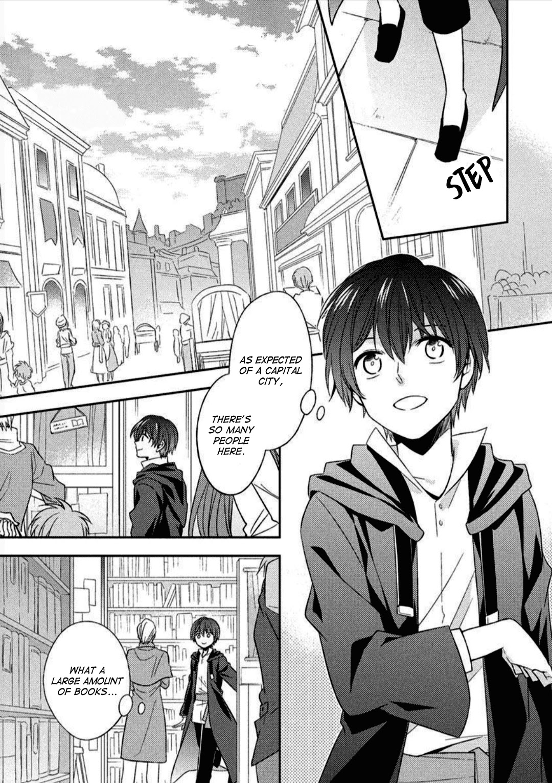 Daybreak: The Crossdressing Female Magician and the Golden Knight Chapter 3 page 1 - Chapter 3