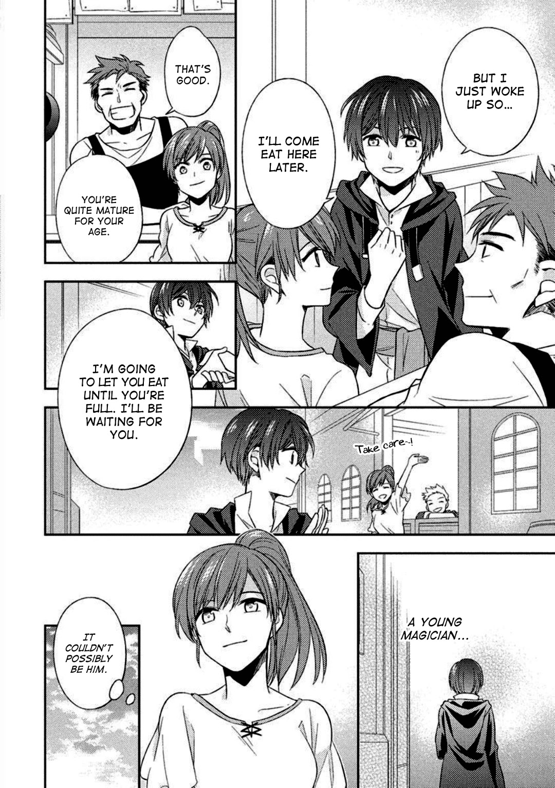 Daybreak: The Crossdressing Female Magician and the Golden Knight Chapter 3 page 12 - Chapter 3