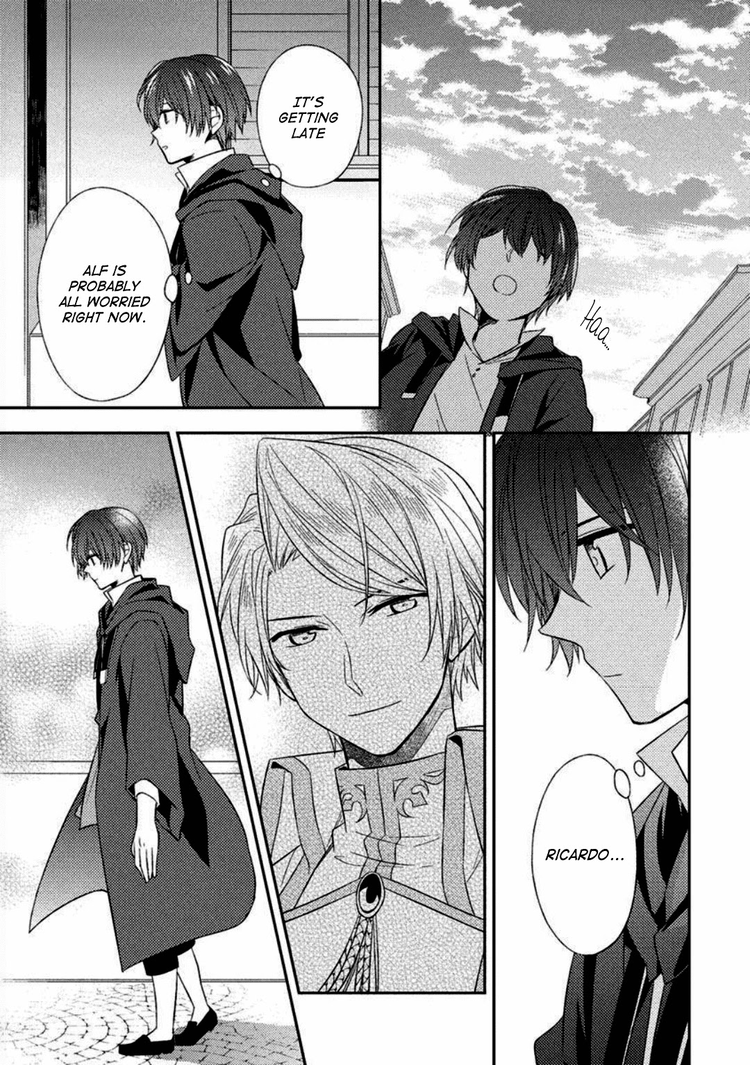 Daybreak: The Crossdressing Female Magician and the Golden Knight Chapter 3 page 13 - Chapter 3