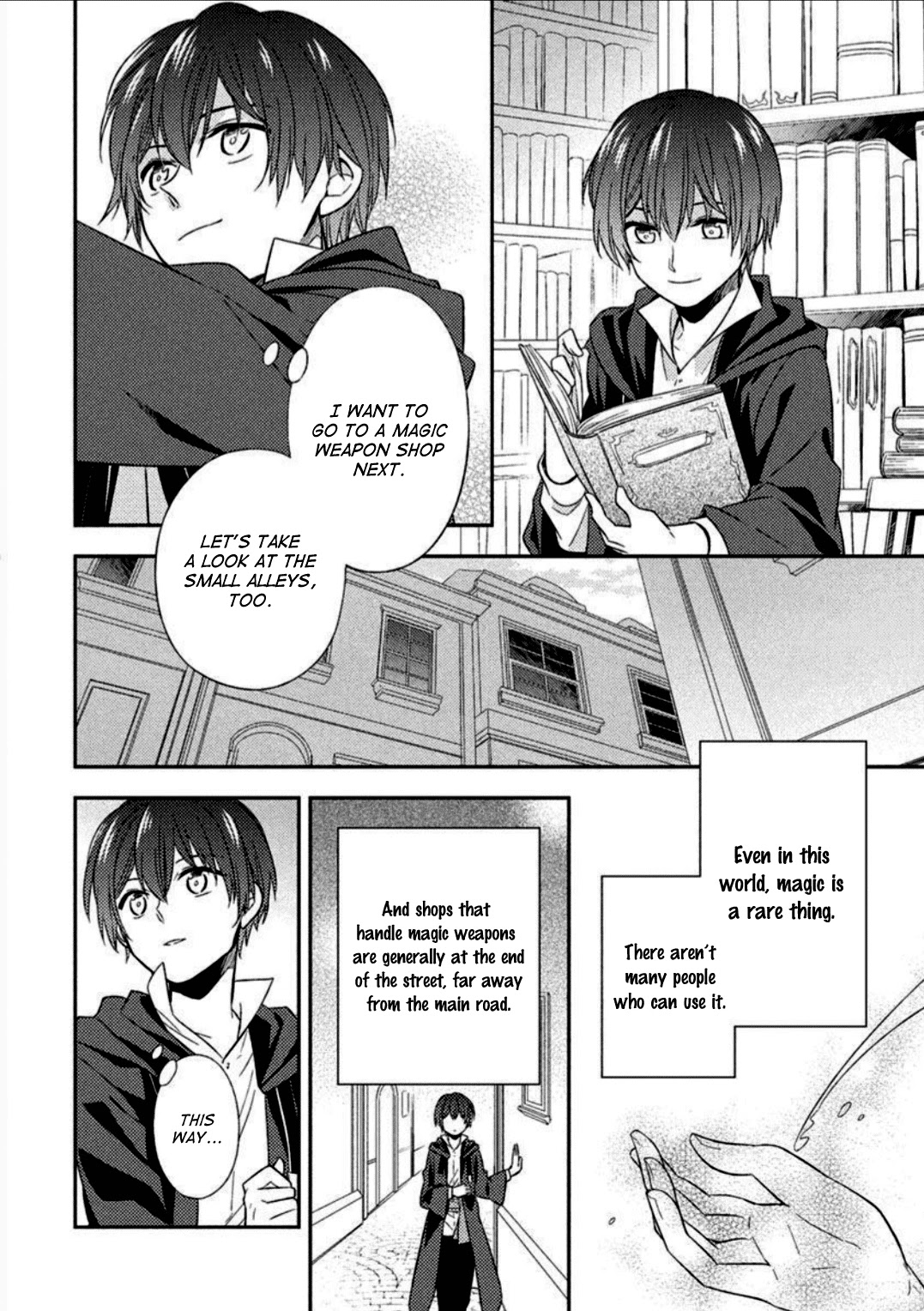 Daybreak: The Crossdressing Female Magician and the Golden Knight Chapter 3 page 2 - Chapter 3