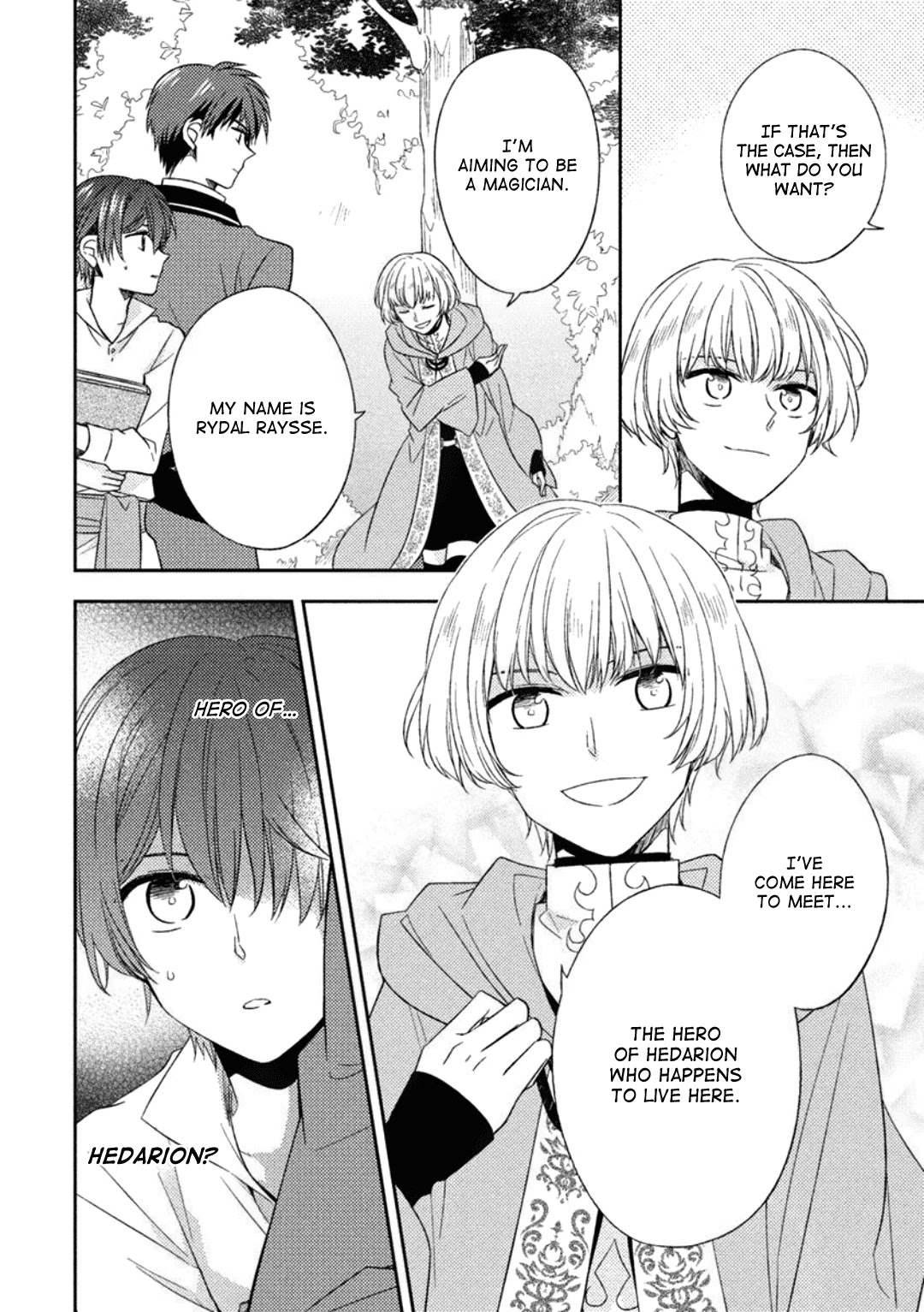 Daybreak: The Crossdressing Female Magician and the Golden Knight Chapter 3 page 30 - Chapter 3