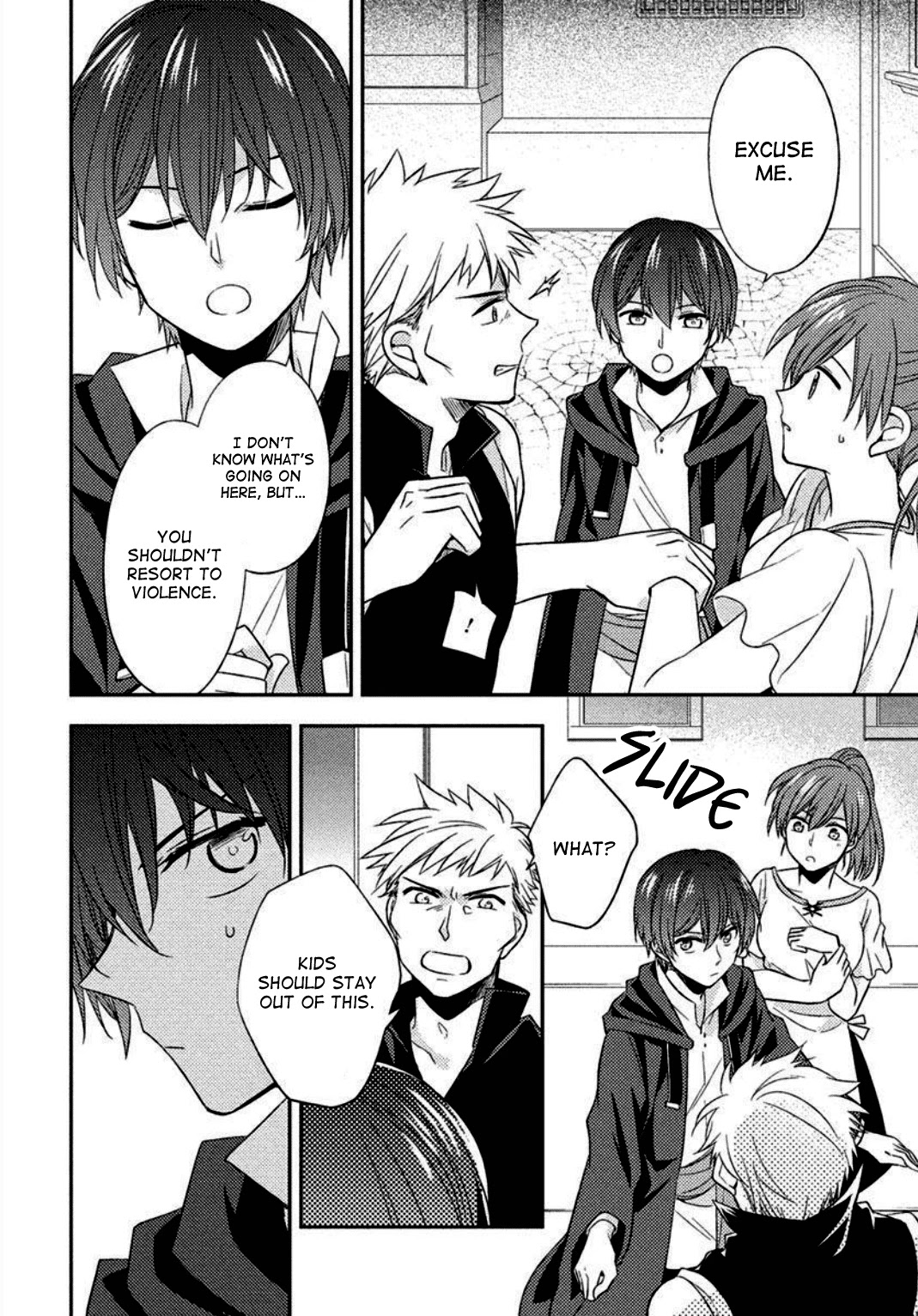 Daybreak: The Crossdressing Female Magician and the Golden Knight Chapter 3 page 4 - Chapter 3