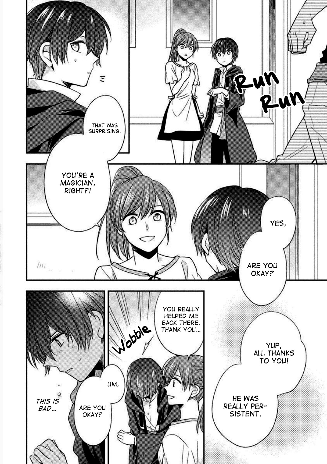 Daybreak: The Crossdressing Female Magician and the Golden Knight Chapter 3 page 6 - Chapter 3