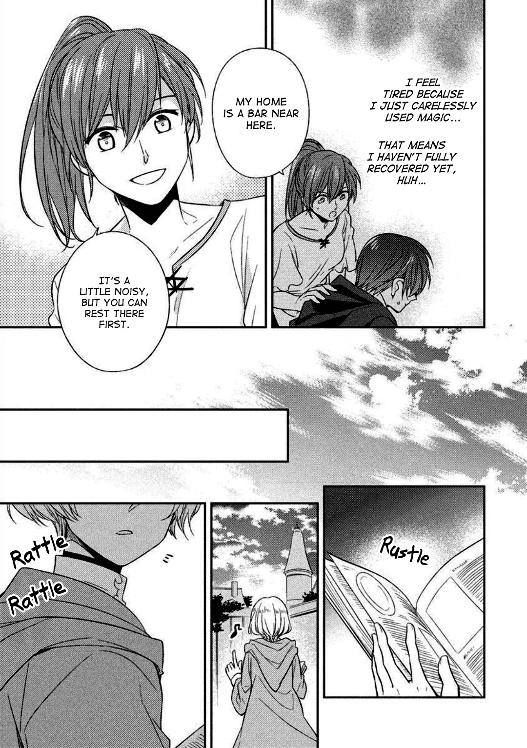 Daybreak: The Crossdressing Female Magician and the Golden Knight Chapter 3 page 7 - Chapter 3
