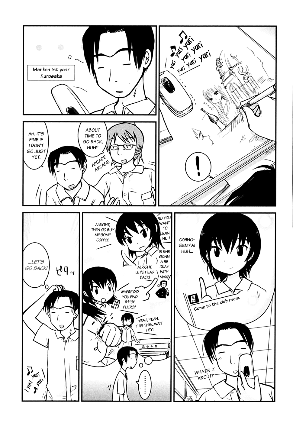 Daydream Nation Chapter 6.2 page 2 - Chapter 6 v2 : Kurosaka-kun's Chore