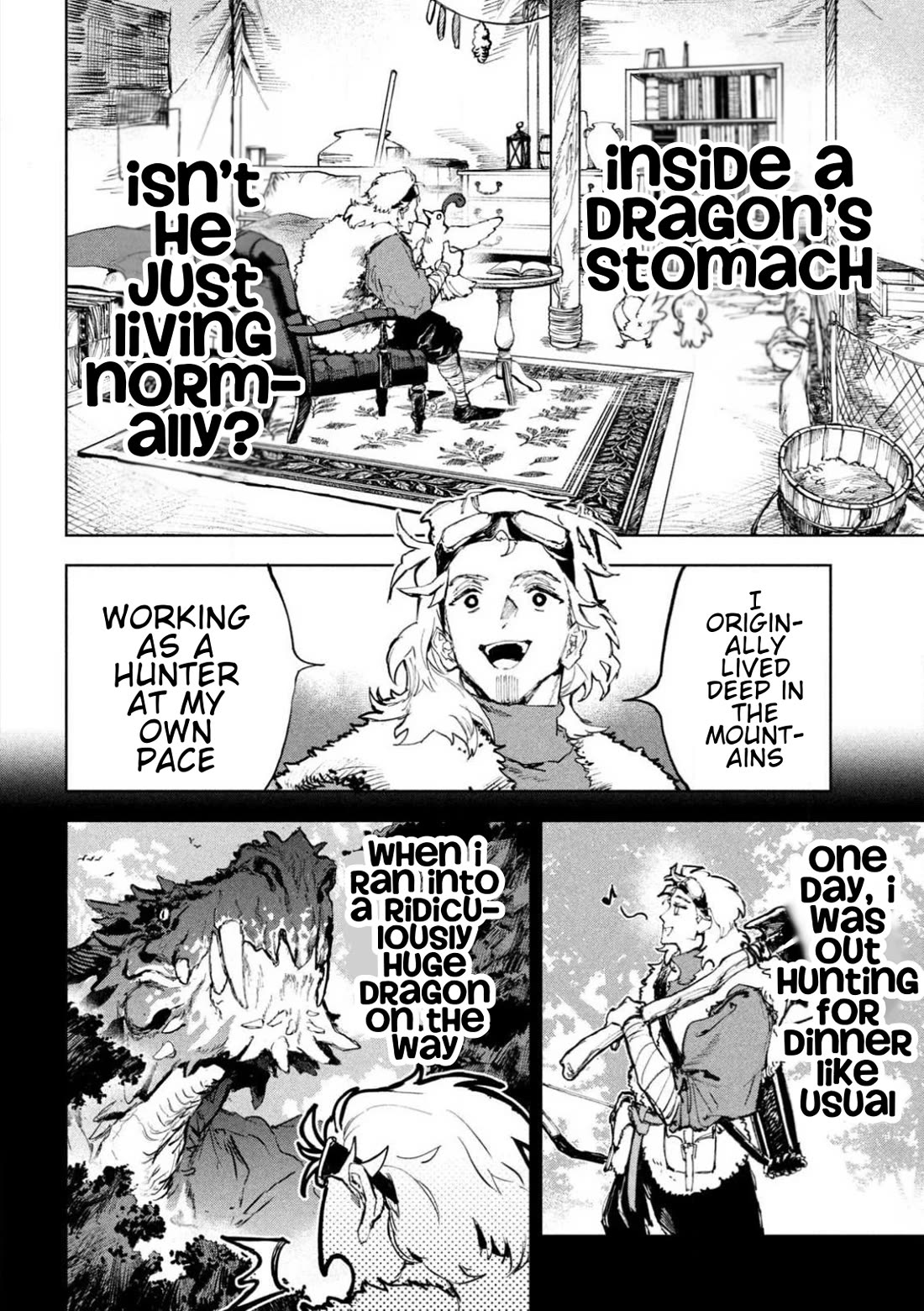 Days Off In The Dragon's Stomach Chapter 1 page 19 - Chapter 1: Good Night Inside the Dragon’s Belly