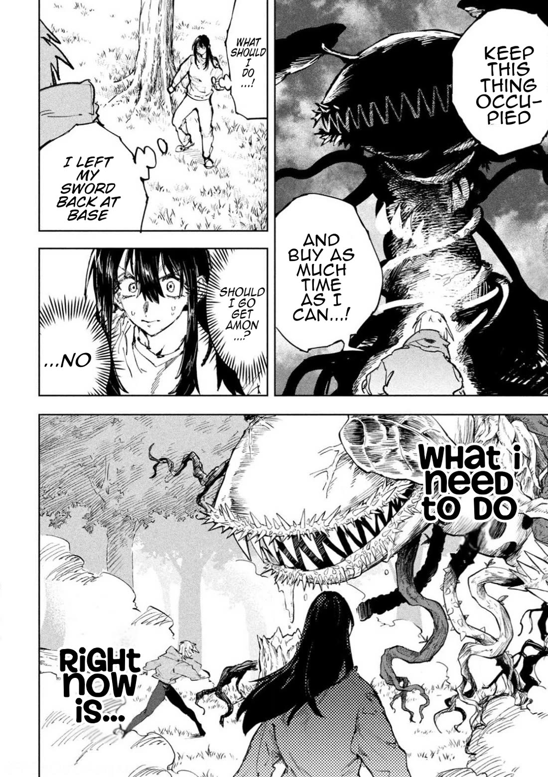 Days Off In The Dragon's Stomach Chapter 15 page 12 - Chapter 15: Good Night with a Man-Eating Plant...?