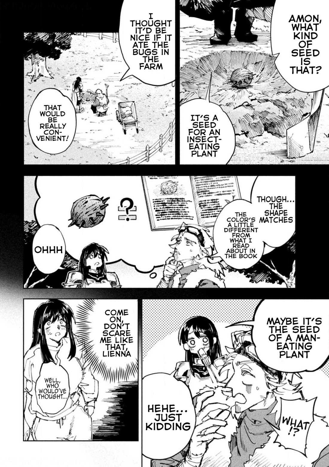 Days Off In The Dragon's Stomach Chapter 15 page 6 - Chapter 15: Good Night with a Man-Eating Plant...?