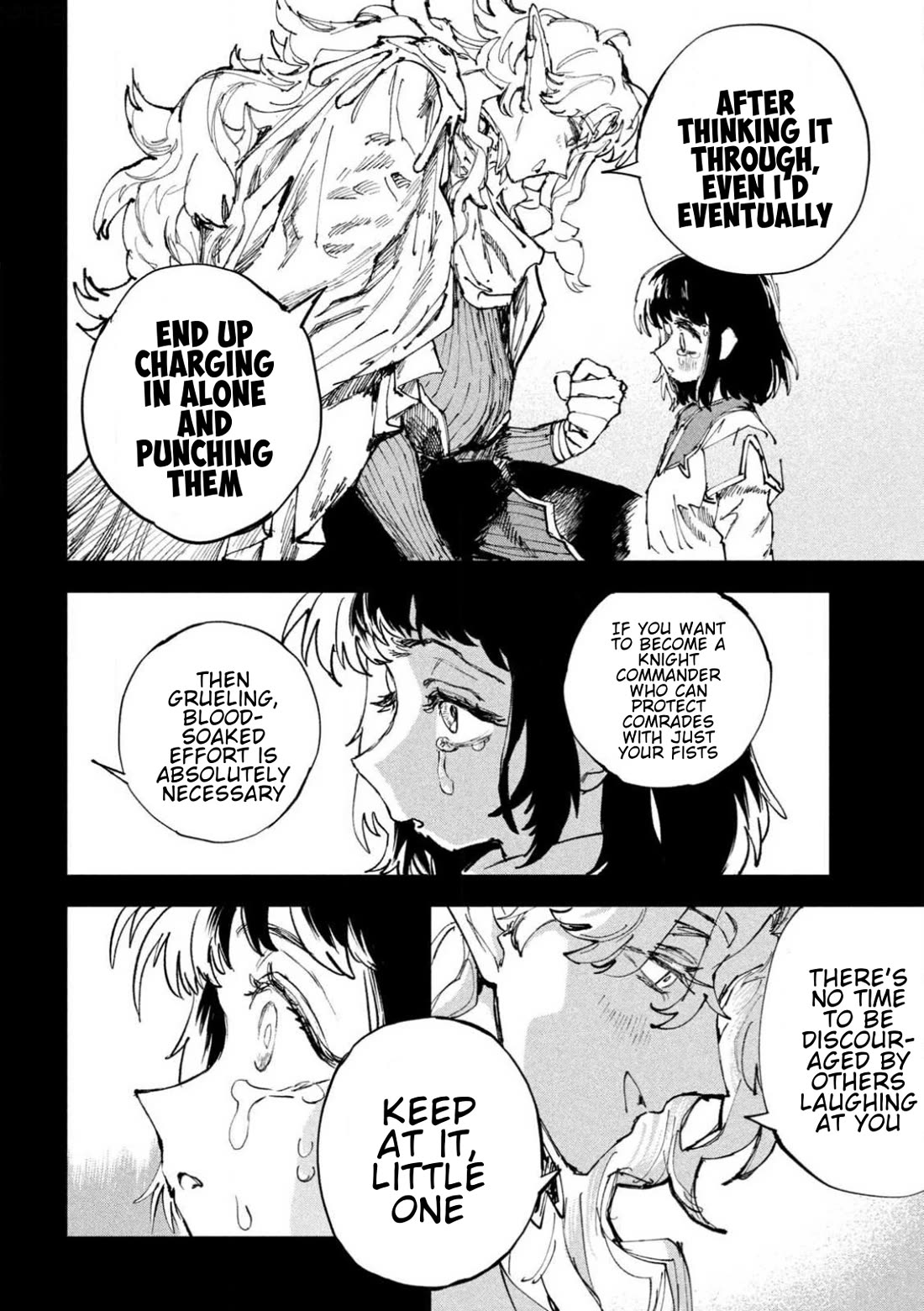 Days Off In The Dragon's Stomach Chapter 16 page 11 - Chapter 16: Good Night While Raising Your Fist